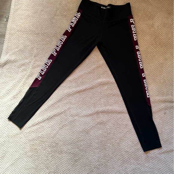 Victoria's Secret PINK Ultimate Black Leggings - Picture 1 of 4